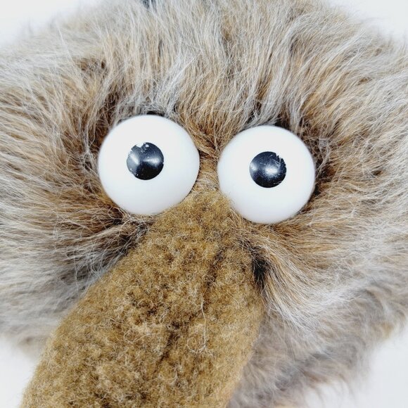 LURKY Rainbow Brite Plush Mattel Vintage 1983 Hallmark Brown Monster Villain - Picture 4 of 10